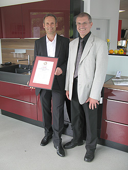 K&uuml;chen-Maier Oberried ist 1a Fachh&auml;ndler 2008 